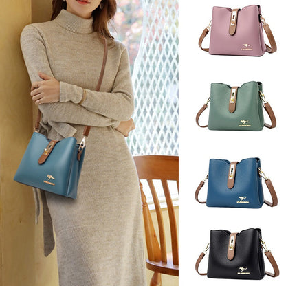 👜Γυναικεία τσάντα τύπου κάδου Fashion Forward