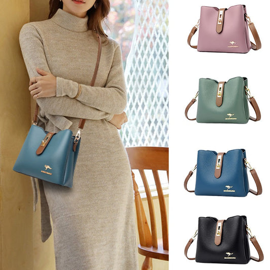 👜Γυναικεία τσάντα τύπου κάδου Fashion Forward