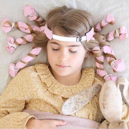 💤🌿 Σίδερο για μπούκλες κατά τη διάρκεια του ύπνου χωρίς θερμότητα (με κατάλληλο στήριγμα κεφαλής για ύπνο) 🌙💁‍♀️