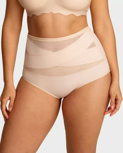 ☁️Seamless & Breathable, Everyday Comfort✨ Plus-Size High-Waist Tummy Control Panties – Soft & Skin-Friendly, No Marks ✨