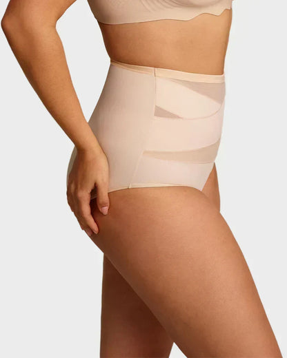 ☁️Seamless & Breathable, Everyday Comfort✨ Plus-Size High-Waist Tummy Control Panties – Soft & Skin-Friendly, No Marks ✨