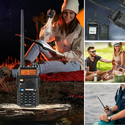 UV-5R Ham Radio Long Range UV5R αμφίδρομο ραδιόφωνο, διπλής ζώνης walkie-talkie