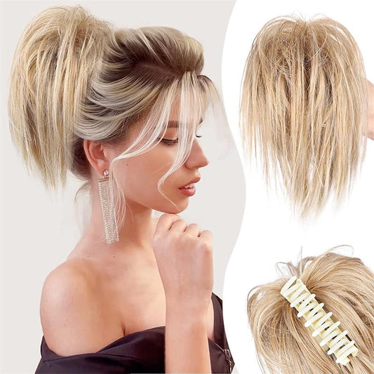 🔥Το Messy Ponytail Clip επεκτείνει τα μαλλιά