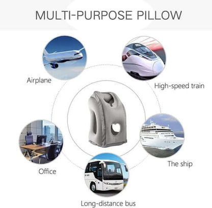 ✈️ LIMITED-TIME 53% OFF! 💨 Inflatable Travel Pillow | 360° Support – Soft Flocking, Quick Inflate, Compact ✨