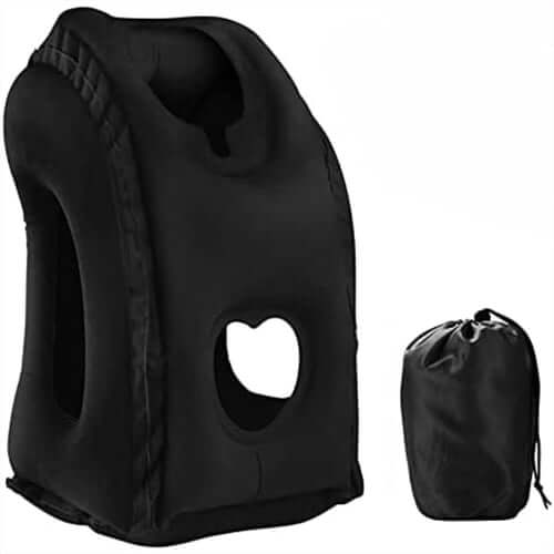 ✈️ LIMITED-TIME 53% OFF! 💨 Inflatable Travel Pillow | 360° Support – Soft Flocking, Quick Inflate, Compact ✨