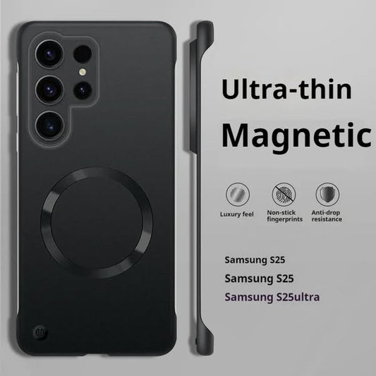 📱Θήκη χωρίς πλαίσιο, μαγνητική, ανθεκτική σε πτώση για Galaxy