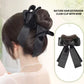 🎀Επέκταση μαλλιών Nature Claw Clip με φιόγκο
