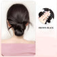 🎁 Περούκα Clip-on Feathered Bun περούκα