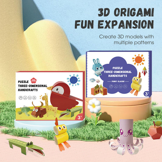 👶3D Χειροποίητο βιβλίο οριγκάμι