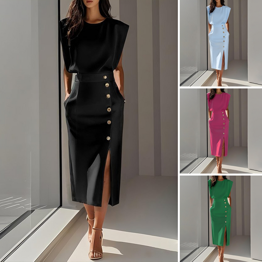 【S-2XL】👗 Ελεγκάντο μίνι φόρεμα για γυναίκες 💃✨