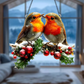 【✨1+1 δωρεάν】Πολύχρωμο υαλοπίνακα με πουλιά