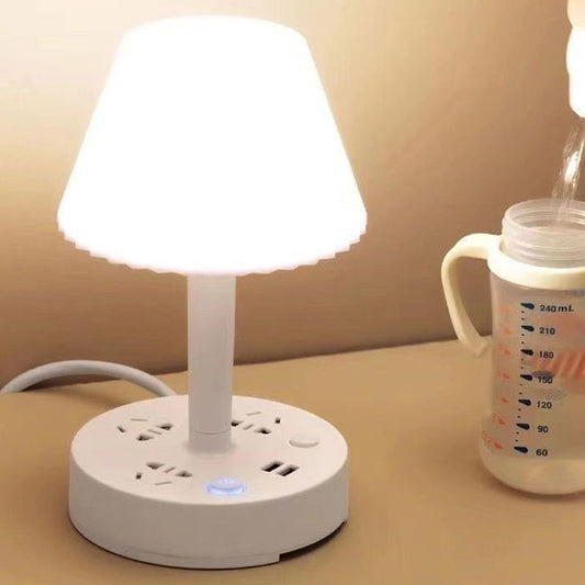 ✨✨Επιτραπέζια λάμπα με θύρα USB και σύνδεσμο δικτύου