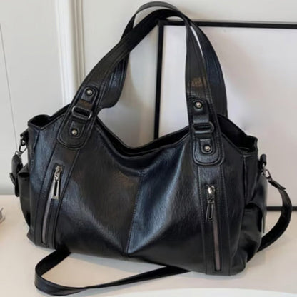 👜ΠΟΥΝΚ ΣΤΥΛ ΜΕ ΜΕΓΑΛΗ ΧΩΡΗΤΙΚΟΤΗΤΑ ΤΣΑΝΤΑ ΜΕΤΑΦΟΡΑΣ