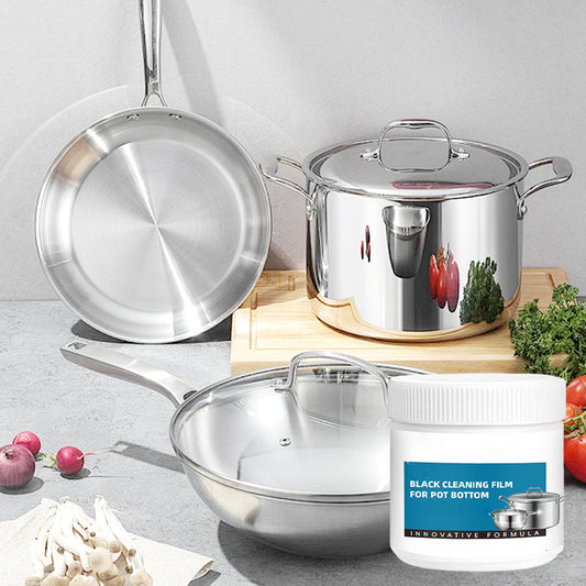 Ισχυρή πάστα για την απομάκρυνση καμένων υπολειμμάτων από μαγειρικά σκεύη