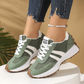 👟 Γυναικεία αθλητικά παπούτσια με παχιά σόλα και αντιολισθητική επένδυση | Κομψά, που προσθέτουν ύψος, κατάλληλα για καθημερινή χρήση