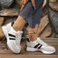 👟 Γυναικεία αθλητικά παπούτσια με παχιά σόλα και αντιολισθητική επένδυση | Κομψά, που προσθέτουν ύψος, κατάλληλα για καθημερινή χρήση