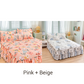 🛏️Σετ κλινοσκεπασμάτων 3 τεμαχίων με floral μοτίβο