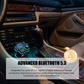 Καθολικός πομποδέκτης FM Bluetooth δύο θυρών για αυτοκίνητο