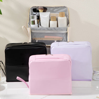 👜💄Φορητή και κομψή τσάντα καλλυντικών με θήκες