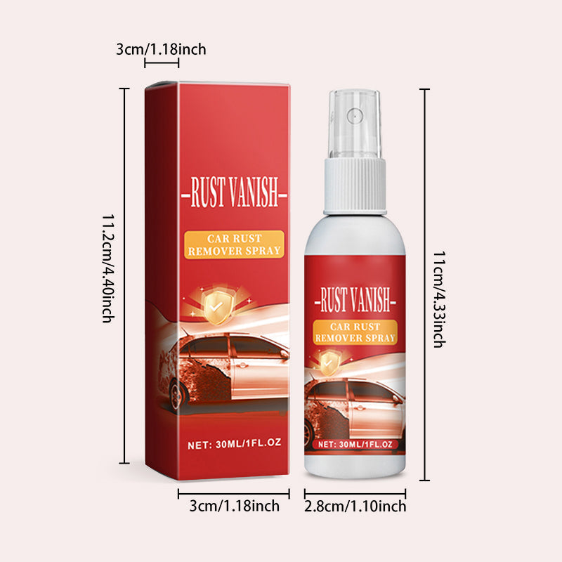 🥳2026 HOT SALE🥳💞50K+ SOLD! 🛡️✨ Rust Remover Spray – dissolves rust in minutes, forms protective barrier against moisture. Cars, bikes, garden tools – restore and protect! No scrubbing, no harsh chemicals! 🚲🔧