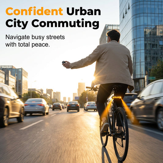 🔥Ασύρματο φλας ποδηλάτου