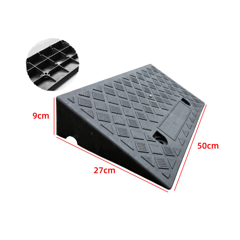♿50% OFF NOW! Portable Curb Ramp – Heavy Duty Non-Slip Rubber Threshold Ramp, Strong Compressive Capacity for Wheelchairs, Cars, Scooters & Steps Access