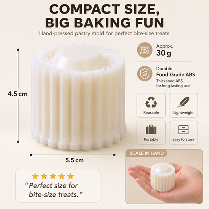 🔥LAST DAY! BUY 1 GET 1 FREE✨ | Just £6.99 only🎂Creative Double-Ended Pastry Mold