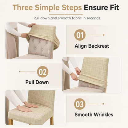 ⏳Limited-time 58% off⏰Universal Stretch Plaid Chair Cover – Protective, Easy Fit 🪑🧺