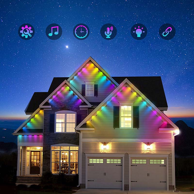 Smart RGB Outdoor Lights Strings