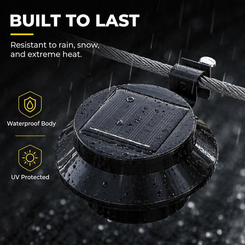 ☀️💡  Light Up Gutters, Fences & Garden Walls — Solar-Powered Outdoor LEDs With No Mains Wiring Needed 🏡✨