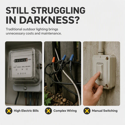 ☀️💡  Light Up Gutters, Fences & Garden Walls — Solar-Powered Outdoor LEDs With No Mains Wiring Needed 🏡✨