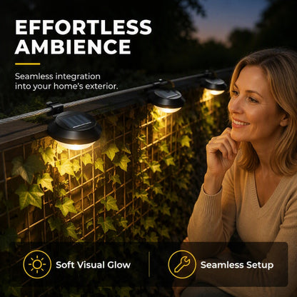 ☀️💡  Light Up Gutters, Fences & Garden Walls — Solar-Powered Outdoor LEDs With No Mains Wiring Needed 🏡✨