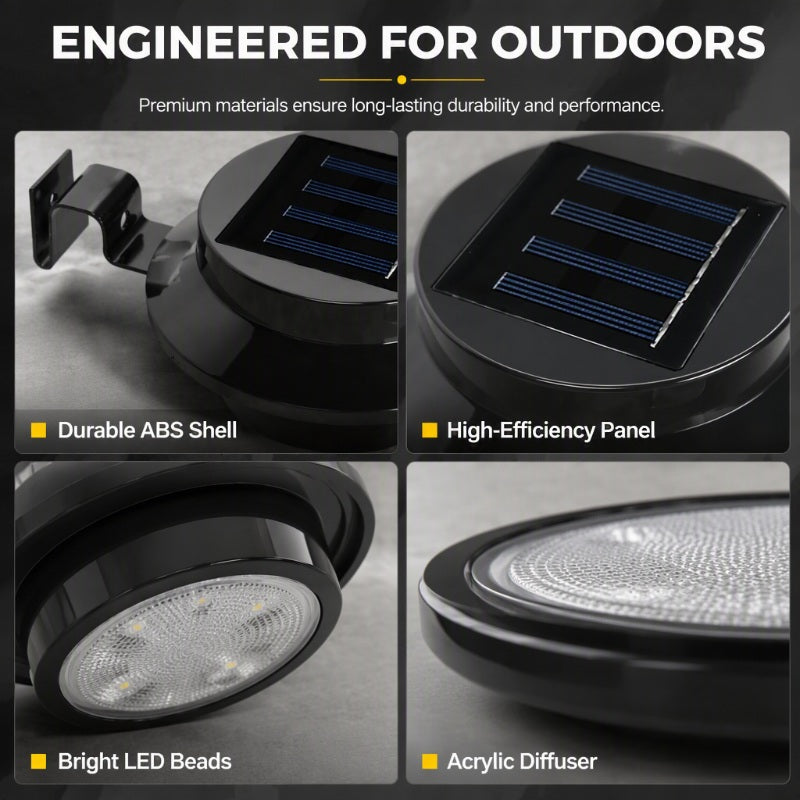 ☀️💡  Light Up Gutters, Fences & Garden Walls — Solar-Powered Outdoor LEDs With No Mains Wiring Needed 🏡✨