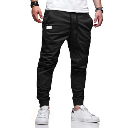 👖 Adjustable Comfort, Clean Tapered Fit | Men's Drawstring Casual Pants