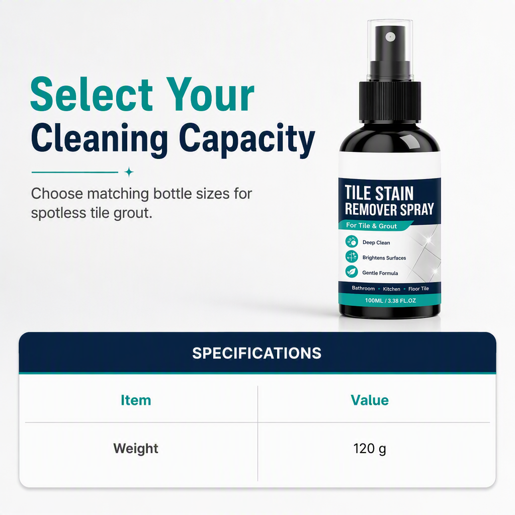 🎃Buy 1 Get 1 Free!🧼Tile & Grout Cleaner Spray – For Stubborn Dirt, Stains & Discolouration