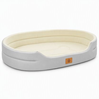 📢📢50% OFF !! ⏰Detachable Oval Pet Bed with Non-Slip Bottom for Dogs Cats