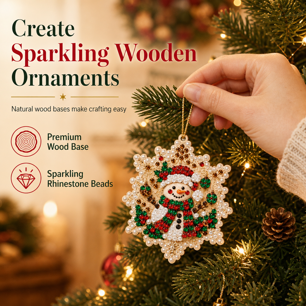 ⏳Limited-time 50% off⏰Christmas DIY Painting Hanging Ornaments Set🥳🎄
