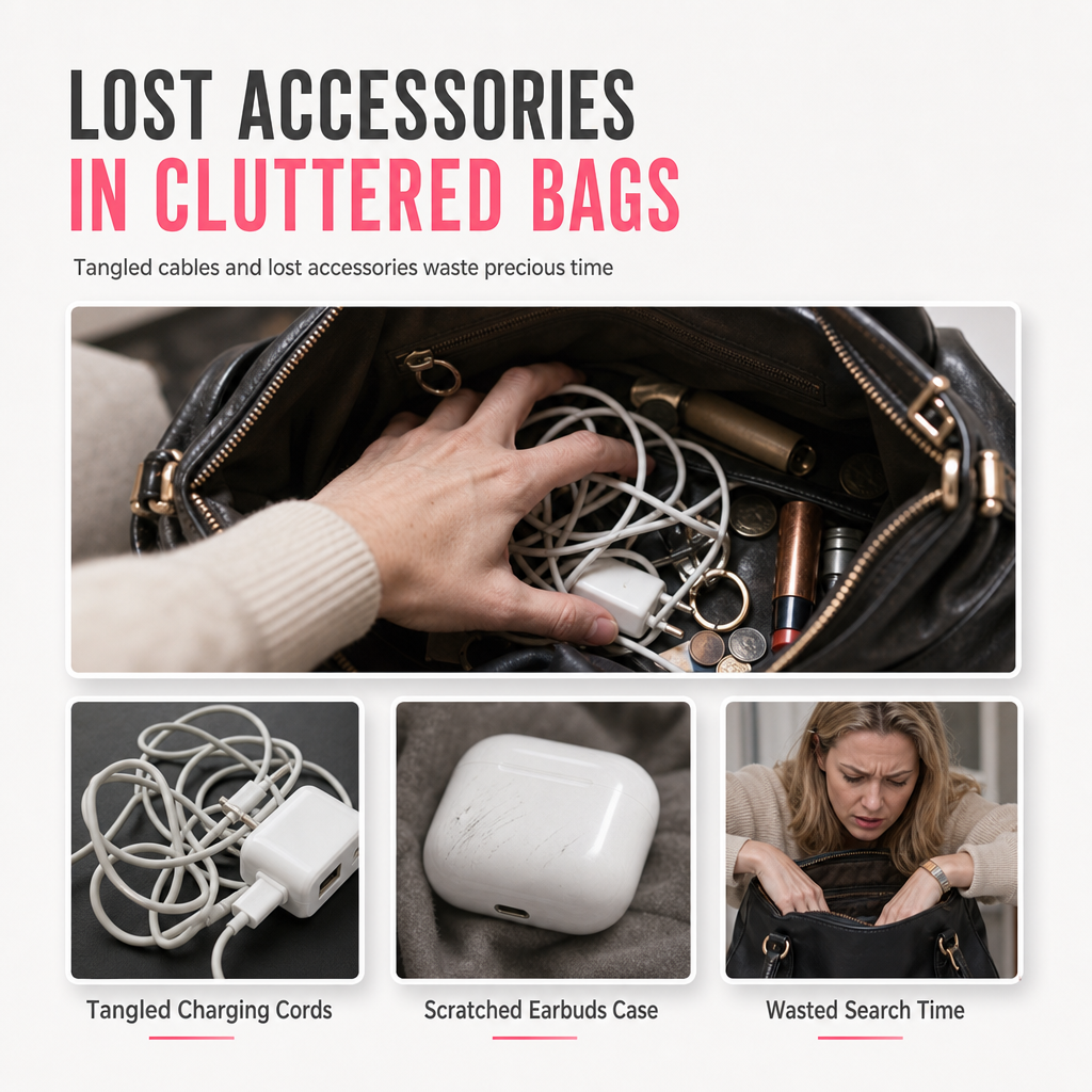 Portable Transparent Travel Storage Bag