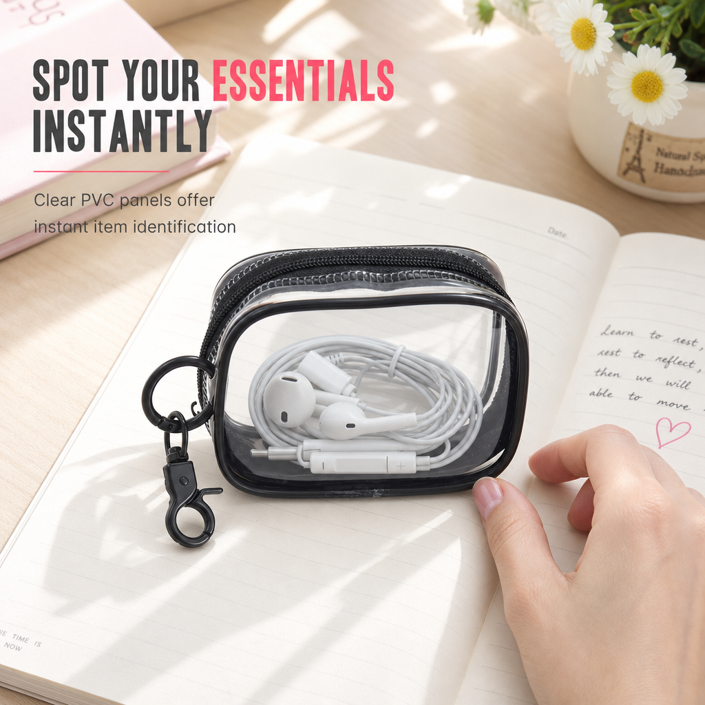 Portable Transparent Travel Storage Bag