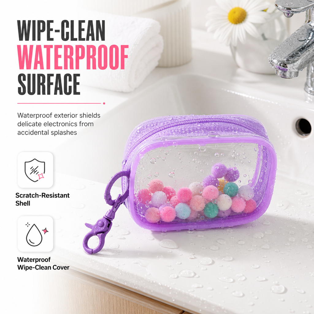 Portable Transparent Travel Storage Bag